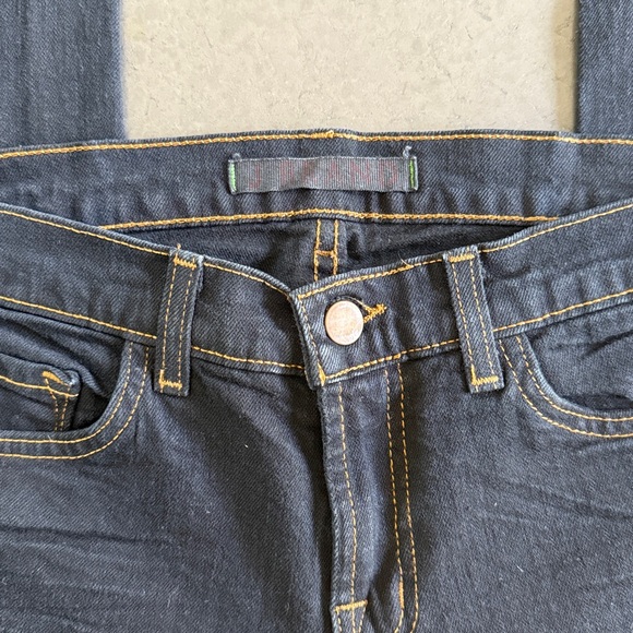J Brand 912 Pencil Leg Skinny Jeans in Black Size 27 - Picture 4 of 11